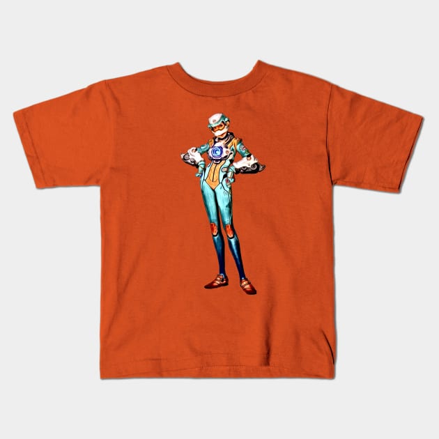 Overwatch Tracer Mach T Skin Kids T-Shirt by Green_Shirts